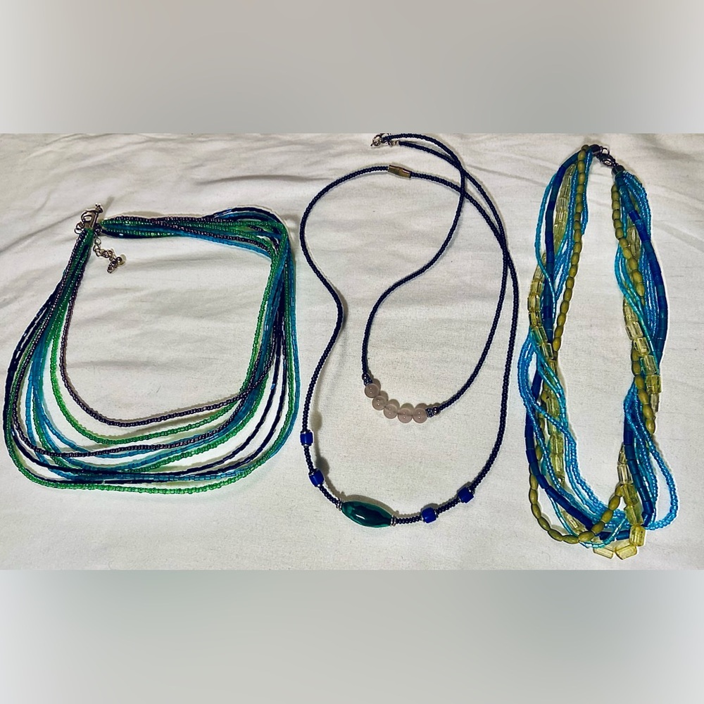 Colorful beaded jewelry